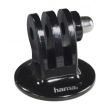 Hama Adaptador de Camara Deportiva para Tripode de 1/4 - Plastico - Ligero - Color Negro