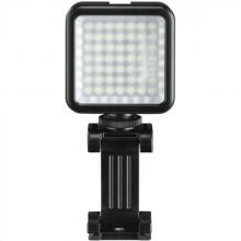 Hama 49 BD Flash Luz LED para Smartphones y Camaras - 49 LEDs - Luz 6000K - Ligera y Comoda