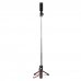 Hama Fancy Stand 70 II Palo Selfie con Tripode - Disparador Bluetooth 5.3 - Aluminio y Plastico - Extensible hasta 70cm - Color Negro