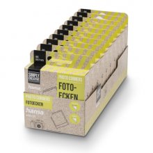 Hama Pack de 200 Esquinas Adhesivas para Foto - Borde 10mm - Polipropileno - Color Transparente (10 uds)