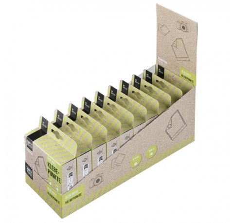 Hama Pack de 300 Puntos Adhesivos de Doble Cara - Ideal para Fotos - Diametro 6mm - Adhesion Permanente - Color (10 uds)