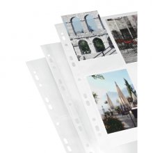 Hama Pack de 10 Fundas para Fotos A4 - Capacidad 8 Fotos 10x15cm - 314x237mm - Color Blanco
