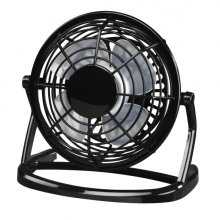Hama Ventilador de Mesa USB de 10cm - Cable 1m - Color Negro