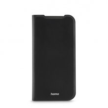 Hama Daily Protect Funda Google Pixel 9A - Antideslizante - Cierre Magnetico - Antihuellas - Poliuretano Termoplastico - Funcion de Soporte - Bordes Elevados - Color Negro