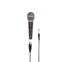 Hama Dm60 Microfono Dinamico - Cable 3m - 100Hz - xlr Hembra - Cardioide - 600 Ohm - 180x54x54mm - Color Plata