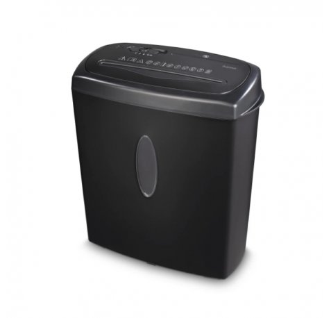 Hama Home x10CD Destructora de Papel Manual - 460W - 72dB - Destruye hasta 11 Hojas - Velocidad 2m/min - Corte Transversal P-4 - Destruye Bandas Magneticas y Tarjetas - 34x17x39cm - Color Negro