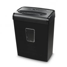 Hama Premium M8+ Destructora de Papel Manual - 400W - Deposito 20L - 68dB - Velocidad 2m/min - Microcorte P-5 - Apto CDs/DVD - Destruye Bandas Magneticas y Tarjetas - 42x32.5x20.8cm - Color Negro