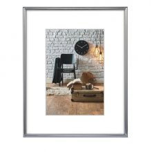 Hama Sevilla Decor Marco de Fotos A4 - Plastico - 22.5x31x2cm - Color Plata