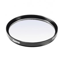 Hama Filtro Ultravioleta de 72mm Recubrimiento Doble - Cristal Optico - Color Negro