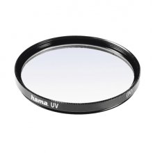 Hama Filtro Ultravioleta de 72mm Recubrimiento Doble - Cristal Optico - Color Negro
