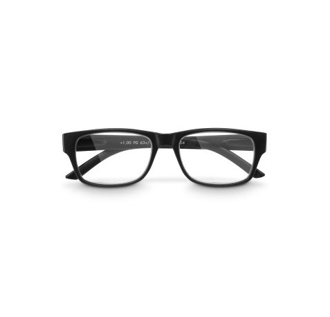 Hama Gafas de Lectura de +2.0 Dioptrias - Montura de Plastico Reciclado - Unisex - Color Negro