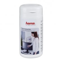 Hama Pack de 100 Bayetas de Lana para Pantallas - Bote Dispensador Hama Pack de 100 Bayetas de Lana para Pantallas - Bote Dispensador