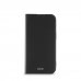 Hama Daily Protect Funda para iPhone 16E - Antideslizante - Cierre Magnetico - Antihuellas - Poliuretano Termoplastico - Funcion de Soporte - Bordes Elevados - Color Negro
