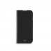 Hama Daily Protect Funda para iPhone 16 Pro - Antideslizante - Cierre Magnetico - Antihuellas - Poliuretano Termoplastico - Funcion de Soporte - Bordes Elevados - Color Negro