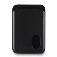 Hama Fantastic Feel Tarjetero MagSafe para iPhone - Deslizamiento Facil - Magnetico - Magnetico - Color Negro