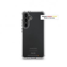 Hama Extreme Protect Funda para Samsung Galaxy S24 - Antideslizante - Policarbonato - Proteccion D3O - Bordes Elevados - Color Transparente