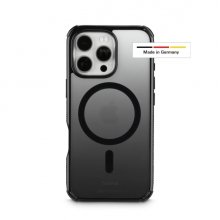 Hama Extreme Protect Funda para iPhone 16 Pro Max - Magnetico - Antideslizante - Policarbonato - Proteccion D3O - Bordes Elevados - Color Negro