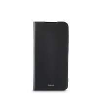Hama Daily Protect Funda para Samsung Galaxy S24 - Antideslizante - Cierre Magnetico - Antihuellas - Poliuretano Termoplastico - Funcion de Soporte - Color Negro