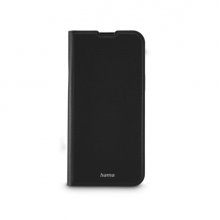 Hama Daily Protect Funda para iPhone 15 - Cierre Magnetico - Antideslizante - Antihuellas - Poliuretano Termoplastico - Funcion de Soporte - Color Negro