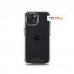 Hama Extreme Protect Funda para iPhone 15 - Antideslizante - Policarbonato - Proteccion D3O - Bordes Elevados - Color Transparente