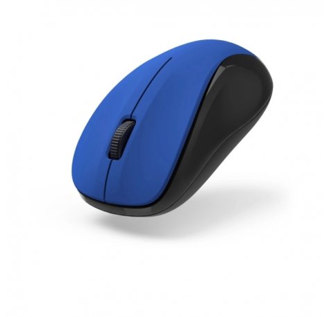 Hama Mw-300 V2 Raton Optico Inalambrico 1200dpi - 3 Botones - Silencioso - USB-A RF 2.4GHz - Uso Ambidiestro - Rango 10m - 5.8x3.7x10.3cm - Color Azul