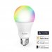 Hama Bombilla LED E27 Inteligente - Potencia 9W - RGBW - WiFi - Compatible con Asistente de Voz - Control con App - IP20 - Color Blanco