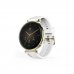 Hama 7000 Reloj Inteligente Smartwatch - Bluetooth 5.3 - Bateria 300mAh - Pantalla AMOLED 1.32" - IP68 - Resistencia al Agua 3 Atm - Pulsera de Silicona - 4.3x1.2x5.1cm - Color Blanco