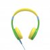 Hama Kids Guard Auriculares con Microfono - Cable 1.2m - Jack 3.5mm - Diadema Ajustable - Color Verde
