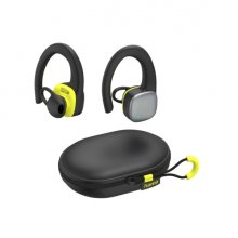Hama Spirit Athletics Auriculares Deportivos - Bluetooth - Autonomia hasta 7h - Microfono Omnidireccional - Rango 10m - IPX5 - Asistente de Voz - Carga por USB-C - Color Negro