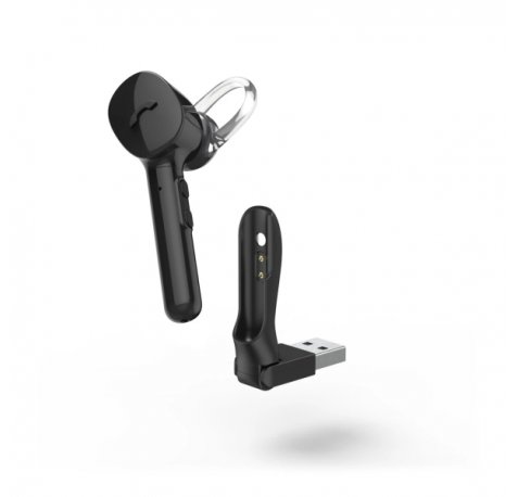 Hama Essential Auriculares con Microfono - Bluetooth - Radio 10m - Asistente de Voz - Color Negro