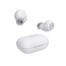 Hama Spirit Chop II Auriculares con Microfono Omnidireccional - Bluetooth - Rango 10m - IPX4 - Asistente de Voz - Carga por USB-C - Color Blanco