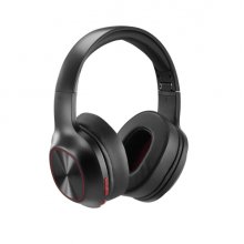 Hama Spirit Calypso II Auriculares con Microfono Omnidireccional - Bluetooth - Rango 10m - Diadema Ajustable - Plegable - Asistente de Voz - Carga por USB-C - Color Negro y Rojo