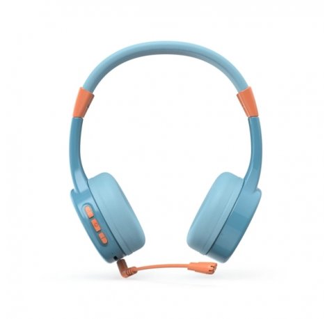 Hama Teens Guard II Auriculares con Microfono - Bluetooth - Rango 10m - Diadema Ajustable - Asistente de Voz - Color Azul