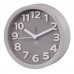 Hama Retro Reloj Despertador Analogico - Estilo Retro - Funciona con 1 Pila AA - 12x4cm - Color Gris
