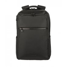 Tucano Marte Gravity Mochila Portatil 15,6" - Sistema AGS - Funda Impermeable - Bolsillo Antirrobo - Color Negro