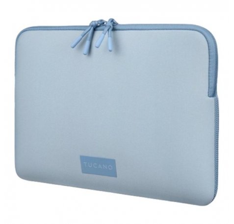 Tucano One Sleeve Funda Neopreno para MacBook Neo 13" - Proteccion Contra Golpes - Material Sostenible - Color Celeste