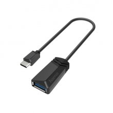 Hama Essential Adaptador USB - USB-C Macho - USB-A Macho - 5 Gbit/s - Color Negro