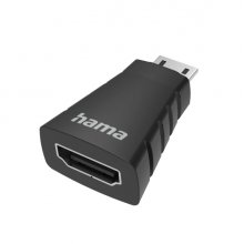Hama Essential Adaptador HDMI - 4K - HDMI Hembra - Mini HDMI Macho - Color Negro