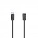 Hama Essential Cable Alargador USB-A Macho/Hembra - Longitud 1.5m - Velocidad hasta 5Gbps - Blindaje Doble - Color Negro