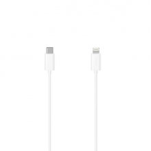 Hama Essential Cable de Carga - USB-C Macho - Lightning - Longitud 1.5m - Velocidad hasta 480Mbps - Blindaje Doble - Color Blanco