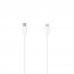 Hama Essential Cable de Carga - USB-C Macho - Lightning - Longitud 1.5m - Velocidad hasta 480Mbps - Blindaje Doble - Color Blanco