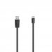 Hama Essential Cable USB - USB-A Macho - USB-C Macho - Longitud 0.75m - Velocidad hasta 5Gbps - Blindaje Doble - Color Negro