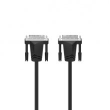 Hama Essential Cable DVI - Cable 1.5m - Wqhd - Dual Link - Blindaje Doble - Color Negro Hama Essential Cable DVI - Cable 1.5m - Wqhd - Dual Link - Blindaje Doble - Color Negro