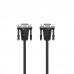 Hama Essential Cable VGA - Cable 1.5m - Full HD - Blindaje Doble - 75 Ohm - Color Negro