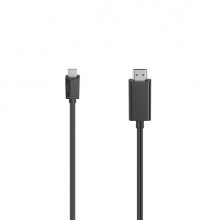 Hama Essential Cable Adaptador de Video - 1.5m - 4K - USB-C Macho - HDMI Macho - Color Negro