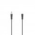 Hama Essential Cable de Extension de Audio - Longitud 3m- Estereo - Jack 3.5mm Macho - Jack 3.5mm Hembra - Color Negro