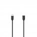 Hama Essential Cable USB-C Macho - Longitud 0.50m - Velocidad hasta 5Gbps - Blindaje Doble - Color Negro