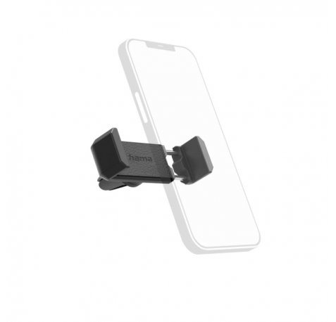 Hama Compacto Soporte de Coche para Smartphone - Peso Max 700g - Pinza para Rejilla - Ancho Dispositivo de 5.5 a 8.5cm - Universal - Color Negro