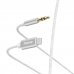 Hama Cable Auxiliar - Jack 3.5mm Macho - Ligthning - Longitud 1m - Color Blanco