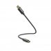 Hama Cable USB-C Macho - Potencia Maxima 60W - Longitud 0.2m - Velocidad hasta 480Mbps - Chapado en Oro - Color Negro